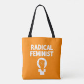 Tote Bag Féministe radicale (Dos)