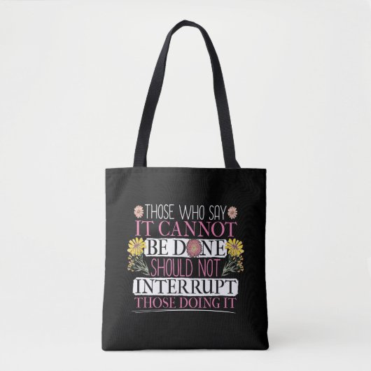 Tote Bag Femme à la tête (Devant)