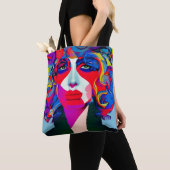 Tote Bag Femme Abstraite (De près)