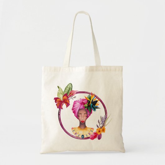 Tote Bag Femme Africaine Fourre-tout (Devant)