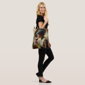 Tote Bag Femme amoureuse du vin  (Sur le modèle)