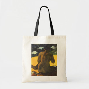 Tote Bag Femme au bord de la mer par Paul Gauguin, Art Vint