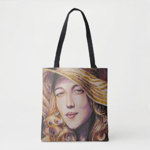 Tote Bag Femme avec le casquette