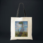 Tote Bag Femme avec Parasol, Monet<br><div class="desc">Oscar-Claude Monet (14 novembre 1840 - 5 décembre 1926) était un peintre français, un fondateur de la peinture impressionniste française et le praticien le plus constant et le plus prolifique de la philosophie du mouvement d'exprimer ses perceptions avant la nature, surtout en ce qui concerne la peinture en plein air...</div>