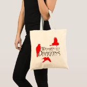 Tote Bag Femme avec ses Dragons (Devant (produit))