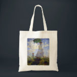 Tote Bag Femme avec un parasol par Claude Monet<br><div class="desc">Veuillez visiter mon magasin pour une conception plus intéressante et plus de choix de couleur. =>     zazzle.com/iwheels*</div>