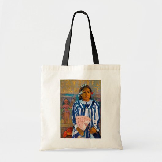Tote Bag Femme avec un ventilateur, Gauguin (Devant)