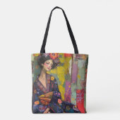 Tote Bag Femme bénie en Kimono (Dos)