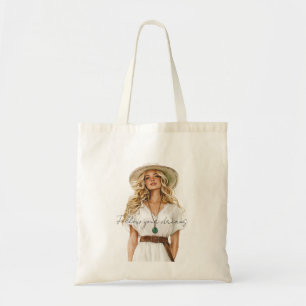 Tote Bag Femme Blonde Suivez Vos Rêves