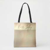 Tote Bag Femme Boss Gold Sleek (Devant)