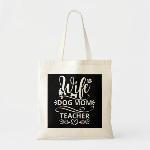 Tote Bag Femme Chien Maman Enseignant Drôle Amateurs de Chi