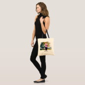 Tote Bag Femme courant dans le parc (Devant (modèle))