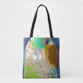 Tote Bag Femme dans la fenêtre, Redon (Devant)
