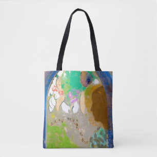 Tote Bag Femme dans la fenêtre, Redon