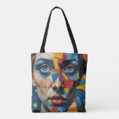 Tote Bag femme dans l'art (Dos)