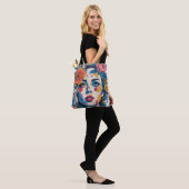 Tote Bag femme dans l'art (Sur le modèle)