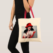 Tote Bag Femme dans Red Hat (Devant (produit))