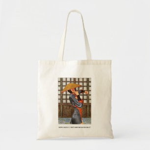 Tote Bag Femme de combat asiatique