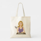 Tote Bag Femme de finance (Dos)