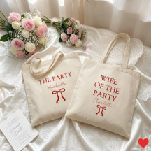 Femme de la fête Bachelorette Arc Rouge