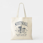 Tote Bag Femme d'honneur de la fête de célibataire Scottsda (Dos)