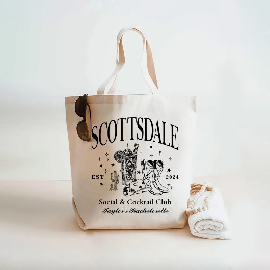 Tote Bag Femme d'honneur de la fête de célibataire Scottsda