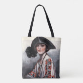 Tote Bag Femme en blouse brodée (Dos)