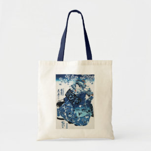 Tote Bag Femme japonaise Geisya, Kuniyoshi, Ukiyo-e