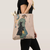 Tote Bag Femme japonaise Kimono : Ukiyo-e Woodblock Imprime (De près)
