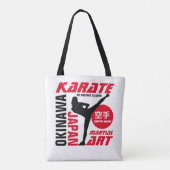 Tote Bag Femme karaté (Dos)