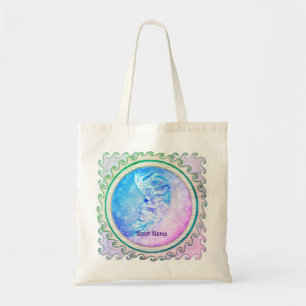 Tote Bag Femme Lune Verseau 
