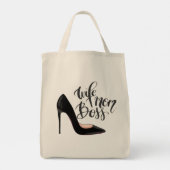 Tote Bag Femme Maman Boss Girl High Heel Fun mignonne (Dos)