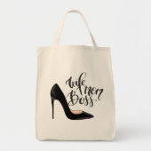 Tote Bag Femme Maman Boss Girl High Heel Fun mignonne (Devant)