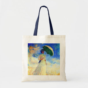 Tote Bag Femme Monet avec un parasol face droit