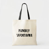Tote Bag Femme Nasty, Téméraire Noir (Devant)