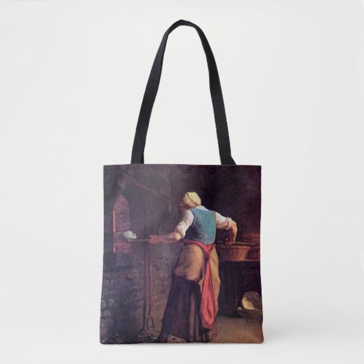Tote Bag Femme Pain À Cuire, Jean-François Millet (Devant)