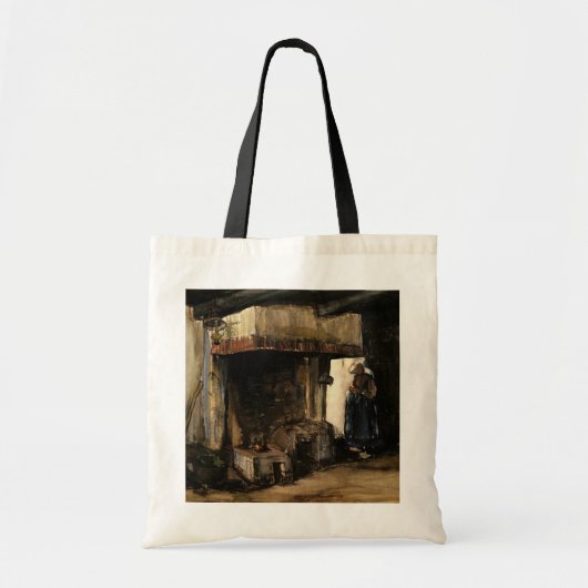 Tote Bag Femme par un coeur par Vincent van Gogh (Devant)