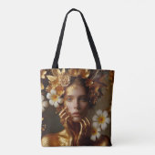 Tote Bag Femme Préraphaélite Dorée 3 (Dos)