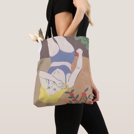 Tote Bag Femme qui ment (De près)