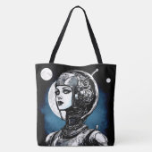 Tote Bag Femme robot VI (Dos)