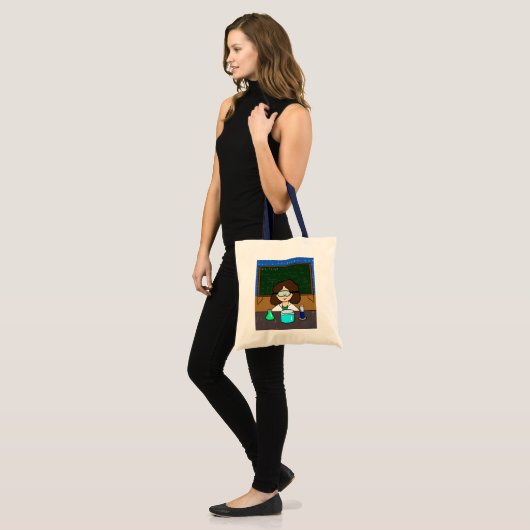 Tote Bag Femme scientifique Fourre-tout (Devant (modèle))