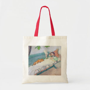 Tote Bag Femme se trouvant sur un banc, 1913 (la semaine