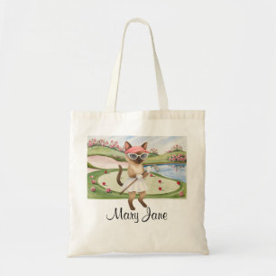 Tote Bag Femme sur le thème de golfeuse Enterrement de vie