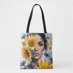 Tote Bag Femme Tournesol