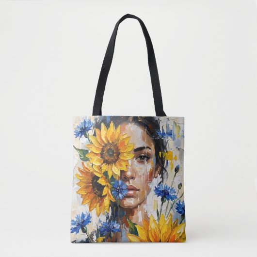 Tote Bag Femme Tournesol (Devant)