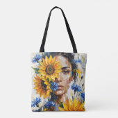 Tote Bag Femme Tournesol (Dos)