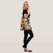 Tote Bag Femme Tournesol (Sur le modèle)