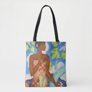 Tote Bag Femme tropicale hawaïenne vintage thème de l'île