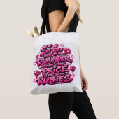 Tote Bag Femme vertueuse (De près)