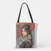 Tote Bag Femme victorienne (Dos)